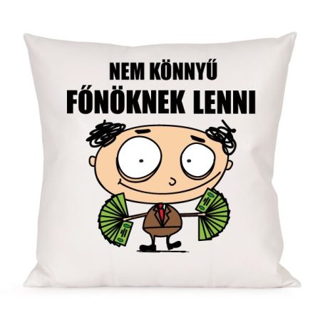 Főnökös Párnák - 3 kivitelben